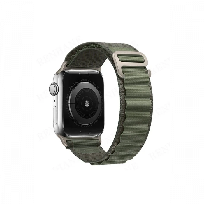 Apple Watch 38mm Mountain Kordon - Yeşil