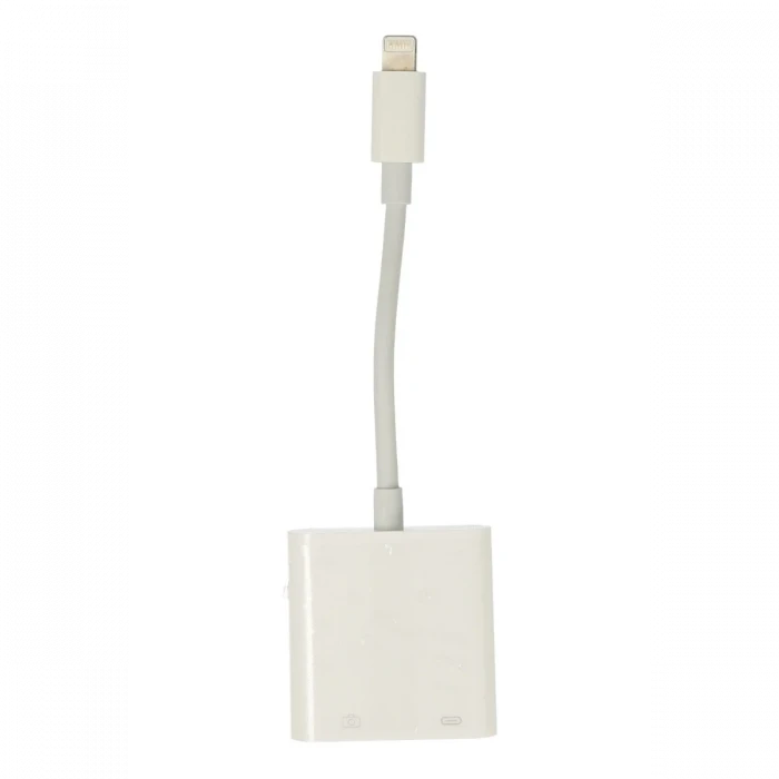 APR22 Iphone Otg 2in1 - Beyaz