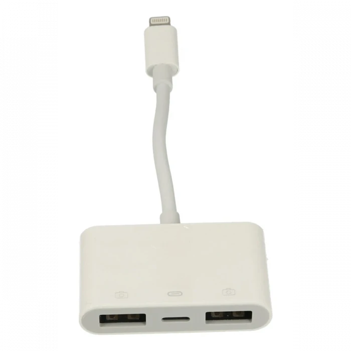APR23 Iphone Otg 3in1 - Beyaz