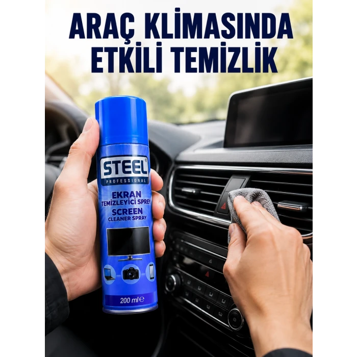 Araç ve Ev Klimaları İçin Klima Temizleyici Sprey