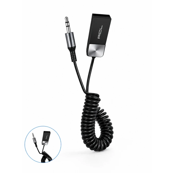 Araç ve Ev Ses Sistemleri İçin Bluetooth AUX Adaptörü