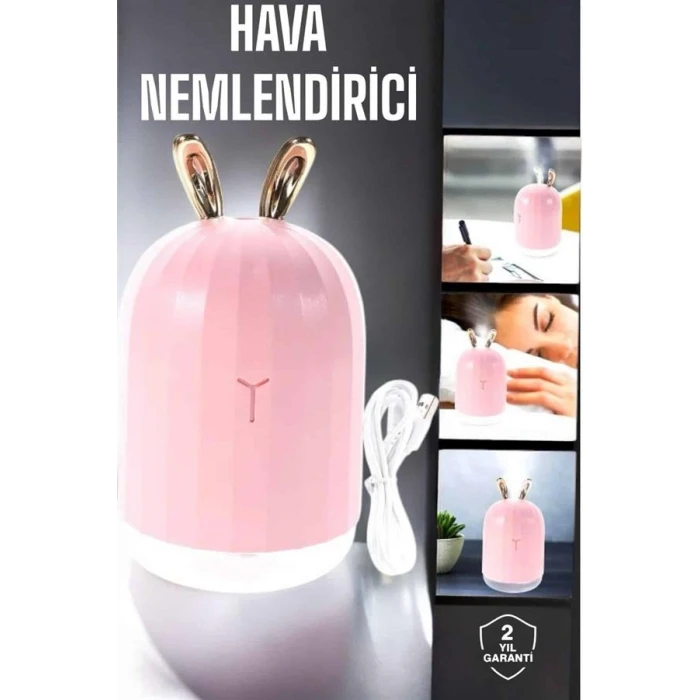 Aromaterapi Hava Temizleyici Buhar Makinesi Taşınabilir Şarjlı