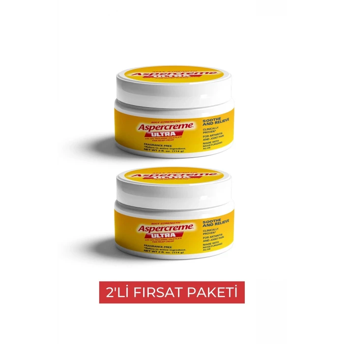 Aspercreme Ultra Masaj Kremi  2 Adet