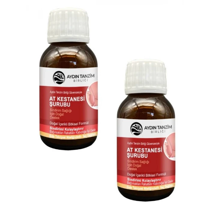 At Kestanesi Şurubu Rahat ve Hafif His İçin 50 ml x 2 adet
