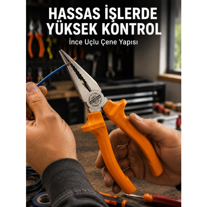 Atölye ve Günlük Kullanıma Uygun Profesyonel Çelik Pense