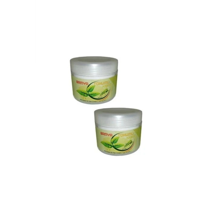 Bamya Tohumu Kremi Rahatlatma Masaj Kremi 100 ml x 2