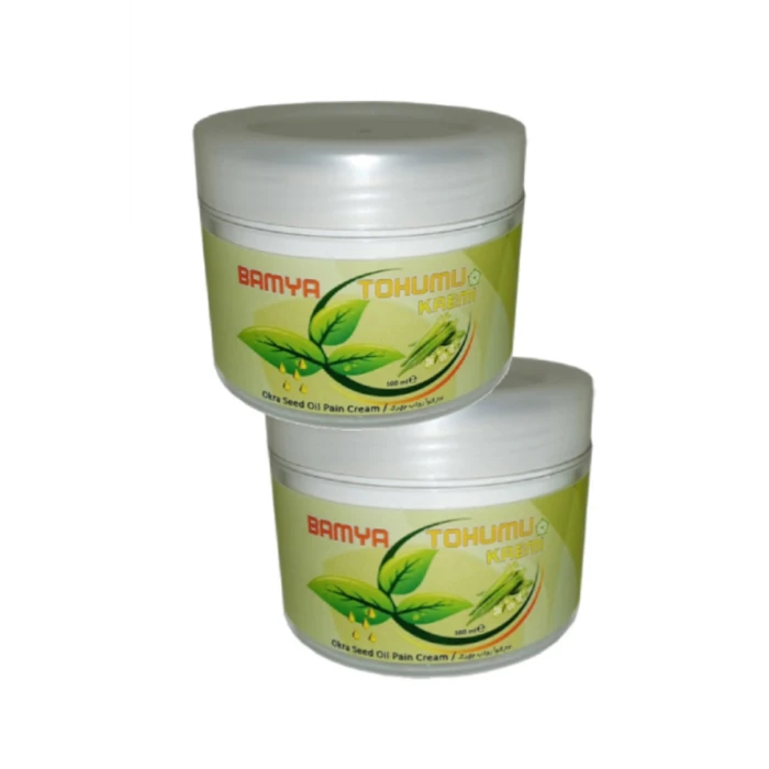 Bamya Tohumu Yağı Rahatlatma Masaj Kremi 100 ml X 2 Ad