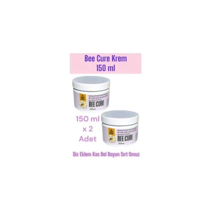 Bee Cure Krem Rahatlatma Bakım Kremi  150 ml x 2 Adet