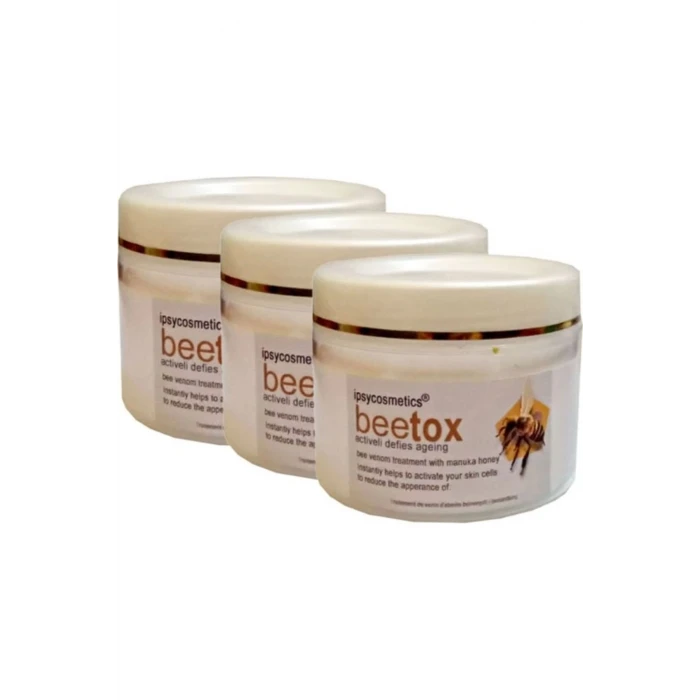 Betoks 3lü Pürüzsüz Boyun Dekolte Cilt Kremi 100 ml Ölçekte