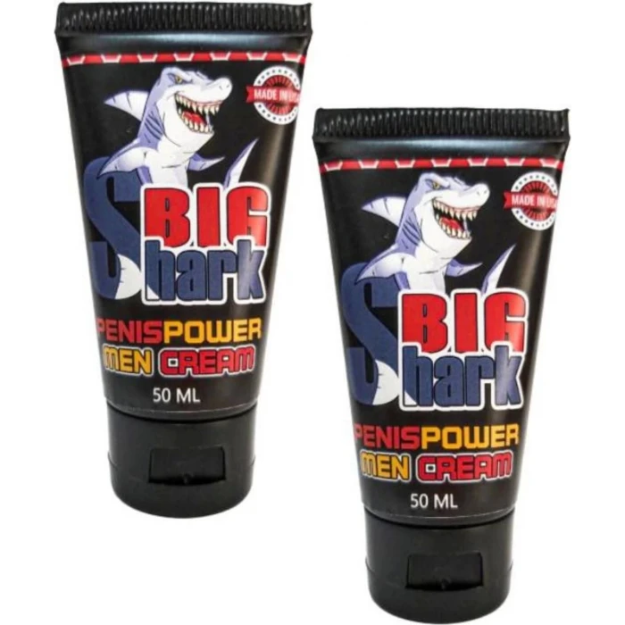 BİG SHARK POWER CREAMS KREM 50 ML X 2 ADET