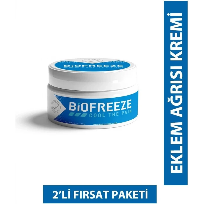 BİOFREEZE KREMİ 2 ADET