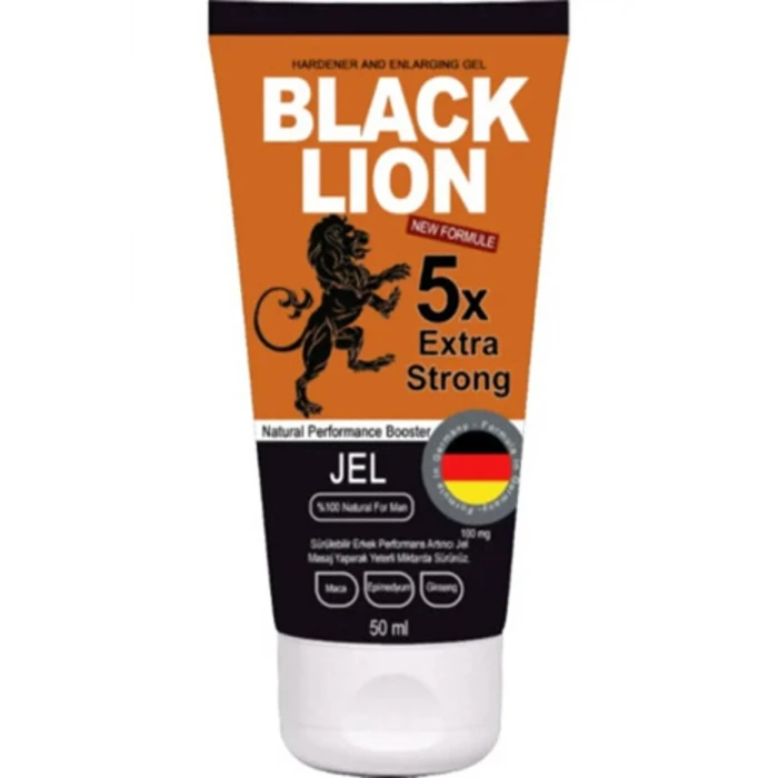 BLACK LION CREAM ERKEK PREFORMANS ARTTIRICI KREM 50ML