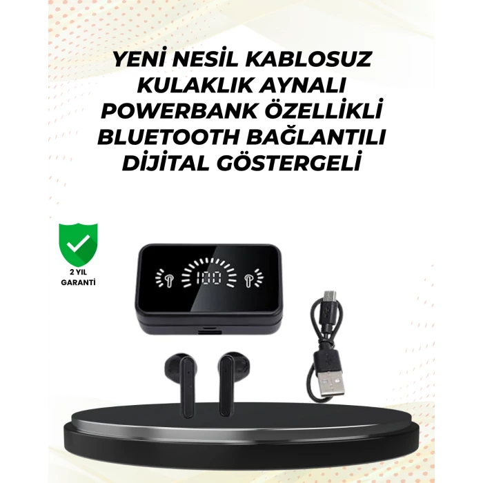 Bluetooth 5.1 Destekli bluetooth kulaklık – ANC ve Stereo Sesli
