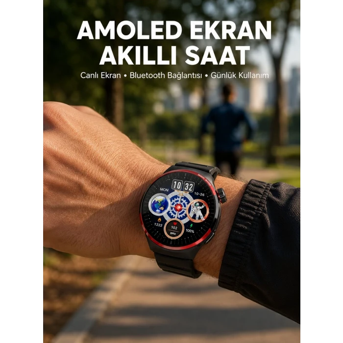 Bluetooth Arama Özellikli Akıllı Saat Suya Dayanıklı Yeni Nesil