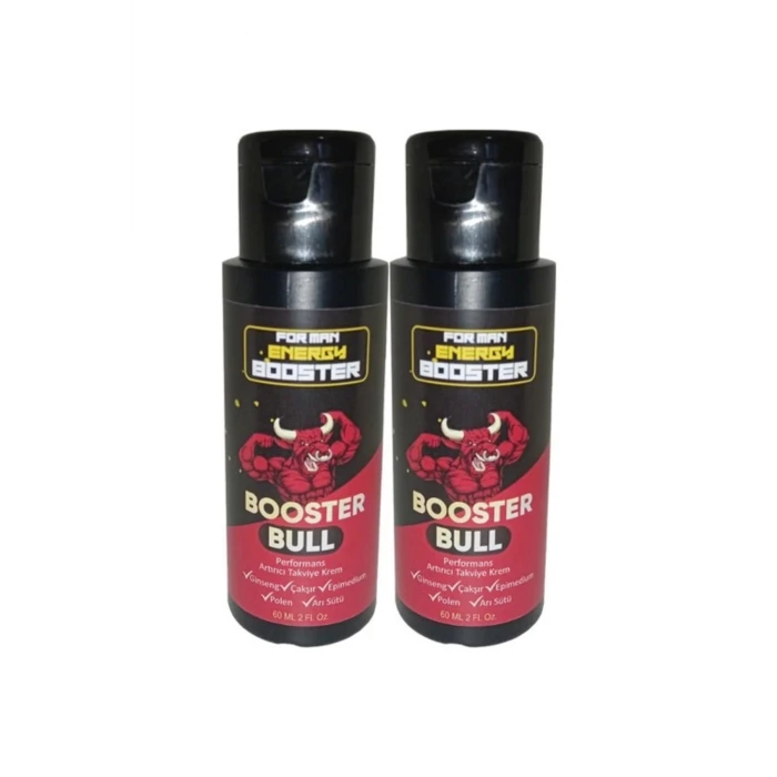 Booster Bull 2 Tane Erkeklere Özel Krem 60 ml - 2 Adet 60 ml