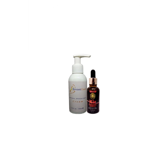 Breastgain Krem 120 ml + Mucizevi Sertleştiricili Bay Özel Karışım İçecek 30 ml