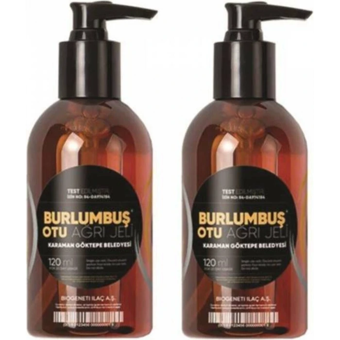 BURLUMBUŞ OTU BİTKİSEL JEL 120 ML 2 ADET