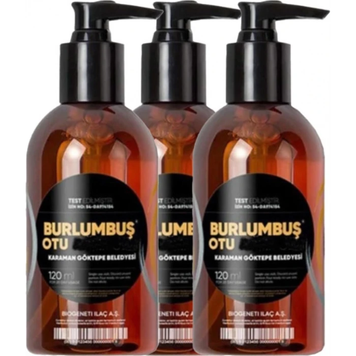 Burlumbuş Otu Jeli 120 ml x 3 adet
