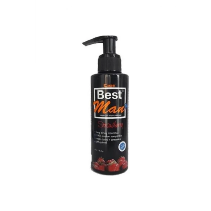 Caas Sens Ankara Best Man Büyük Boy Çilekli Jel 150ml