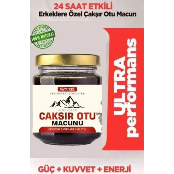 ÇAKŞIR OTU MACUNU ERKEKLERE ÖZEL MACUN 240 GR X 3 ADET