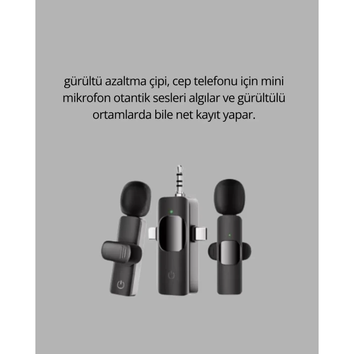 Çok Yönlü Mikrofon - Net Ses, Uzun Pil