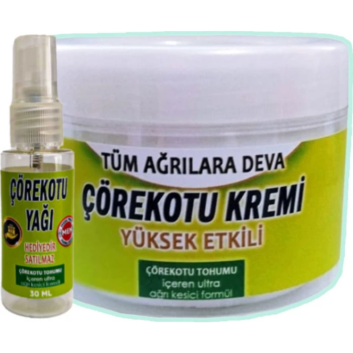 ÇÖREK OTU KREMİ 100 ML + 30 ML ÇÖREK OTU YAĞI
