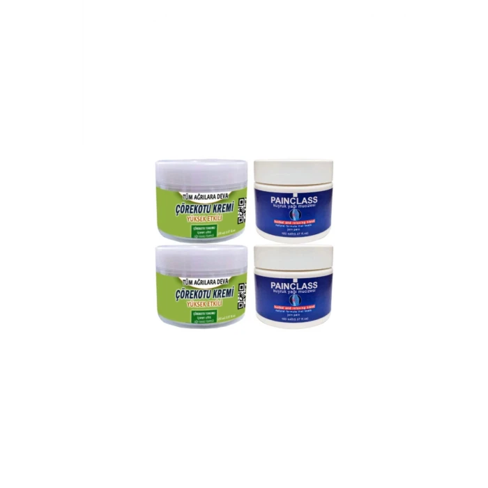 Çörek Otu Kremi 2x150 ml +Painclass Kuyruk Yağı Kremi 2x150 ml