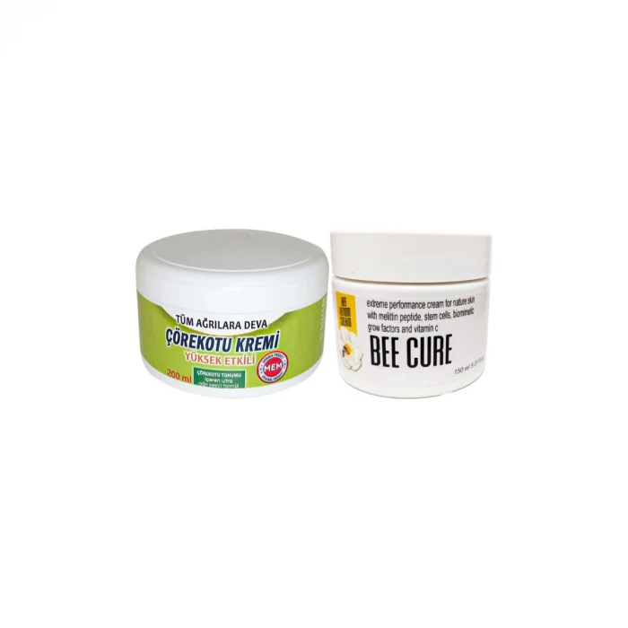 ÇÖREK OTU KREMİ GREEN BOX 200 ML + BEECURE 150 ML KREM / KREM SETİ
