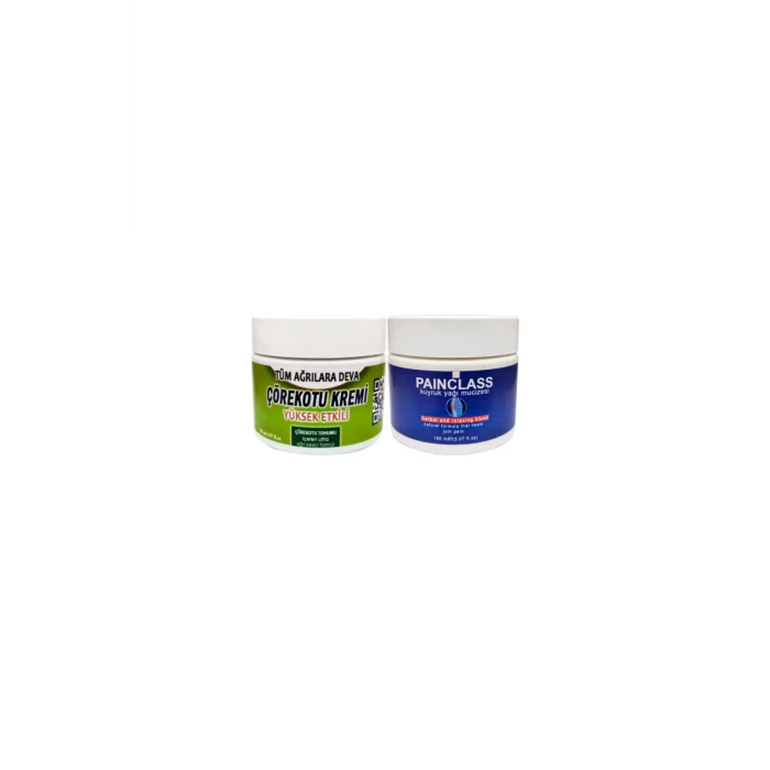 Çörek Otu Kremi Orta Boy  100 ml - Painclass 150 ml Kuyruk Yağı Kremi