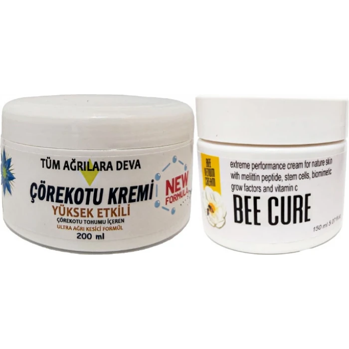 ÇÖREK OTU KREMİ WHİTE BOX 200 ML + BEECURE KREM 150 ML / KREM SETİ