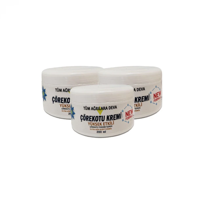 ÇÖREK OTU KREMİ WHİTE BOX 200 ML KREMİ 3 ADET