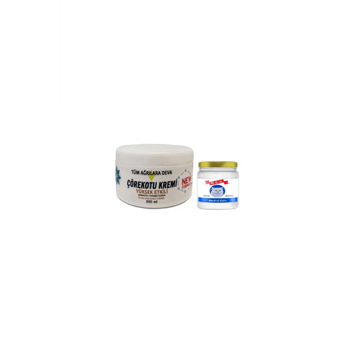 Çörek Otu Kremi XL Boy 200 ml+Snow Kitten 50 ml Menthol Balm