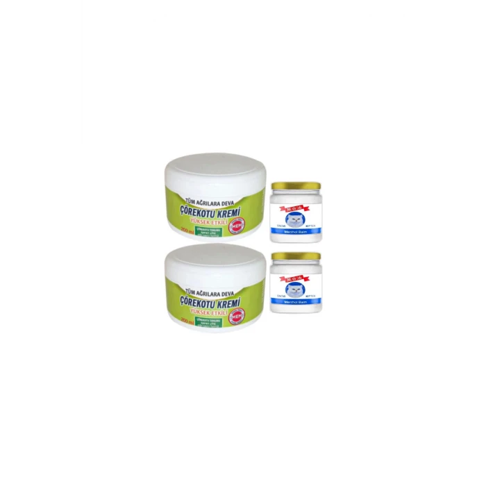 Çörek Otu Rahatlama XL Boy Krem 2x200 ml+2x50 ml Snow Kitten Krem