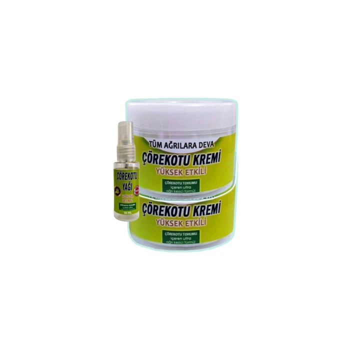 Çörek Otu Rahatlatıcı Krem 2x100 ml+30 ml Çörek Otu Yağı ile