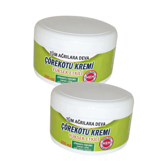 Çörekotu Rahatlatma Masaj Kremi 200 ml 2 Adet