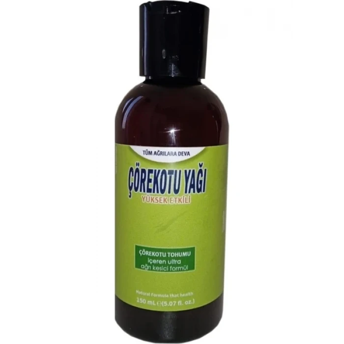 ÇÖREKOTU YAĞI AĞRI YAĞI 150ML