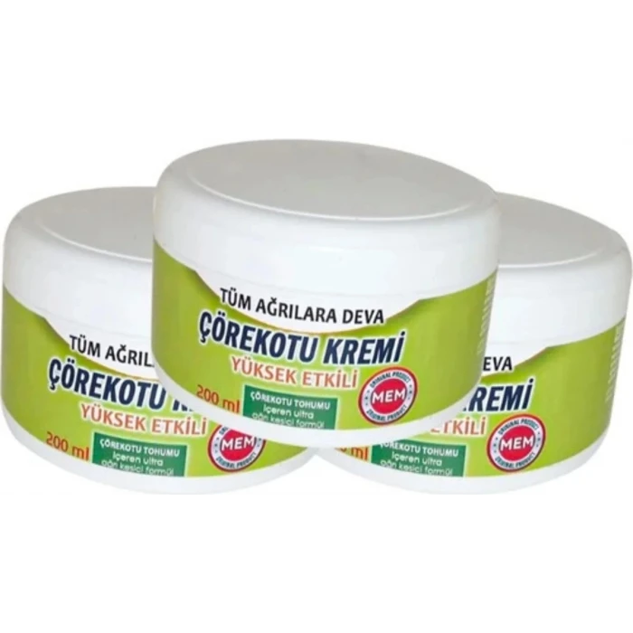 COREX ÇÖREK OTU KREMİ GREEN BOX 3 ADET BİRDEN 200 ML