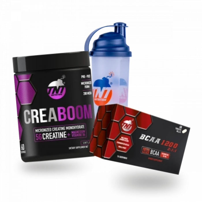 Creaboom ve BCAA Tablet Kombinasyonu