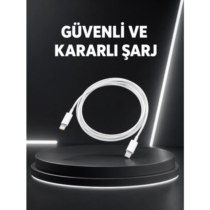 Dayanıklı TPE Lightning Kablo – 30W Hızlı Şarj ve Veri Transferi
