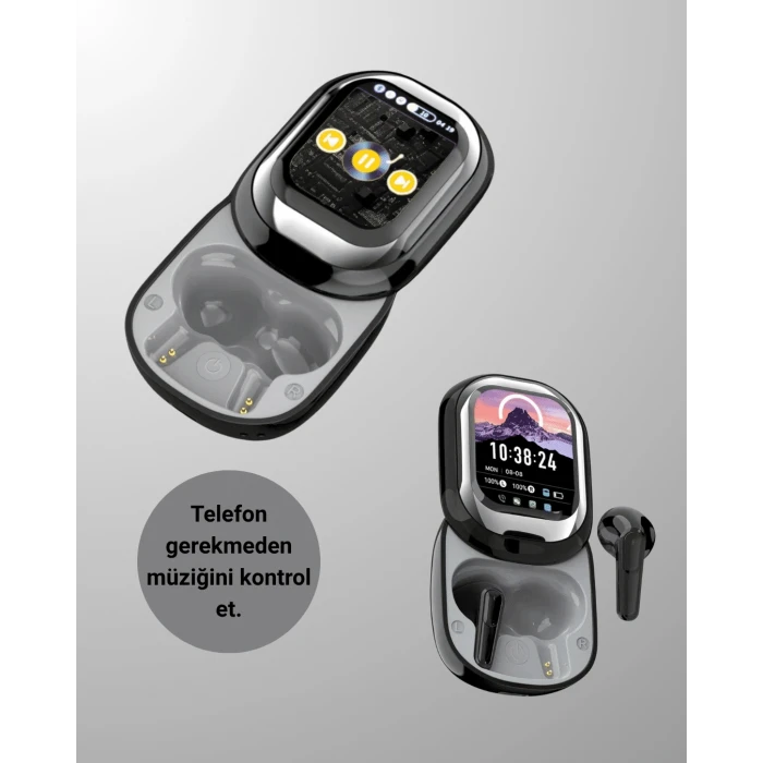 Dokunmatik Kontrollü Bluetooth Kulaklık – Pods Fine Uyumlu