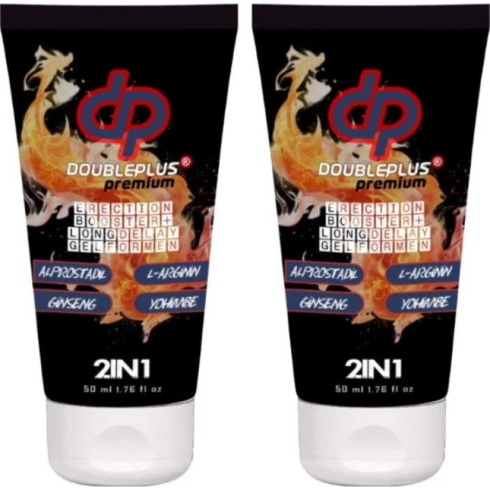 DP DOUBLE PLUS 2 ADET ERKEĞİN PENSİNİN B PREMİUM JEL 50 ML