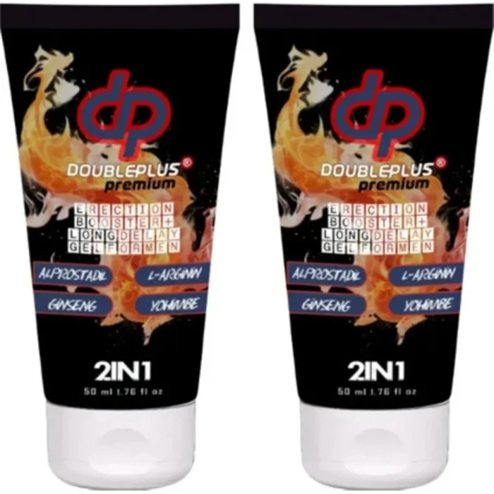 DP DOUBLE PLUS PREMİUM ERKEKLERE ÖZEL JEL 50 ML 2 ADET