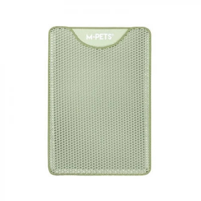 Duplex Elekli Kedi Kumu Paspası Yeşil 45x65 Cm