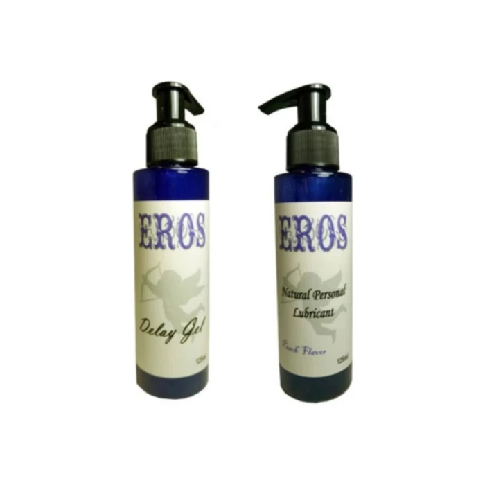 Eros 125ml Şeftali Aromalı 125ml Dlay Jel Erkeklere Özel Set