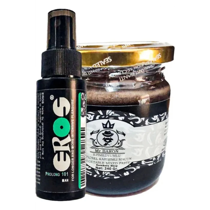 Eros Pro 101 Büyük Boy Sprey 60 ml Mr Baron Erkeklere Özel 240 gr