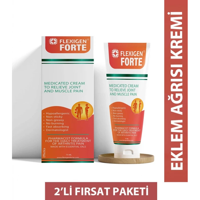 FLEXİGEN FORTE VÜCUT KREMİ 2 ADET