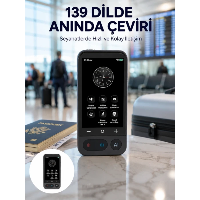 Fotoğraf Tanıma ve Konuşma Çevirili Akıllı Tercüman Yeni Nesil