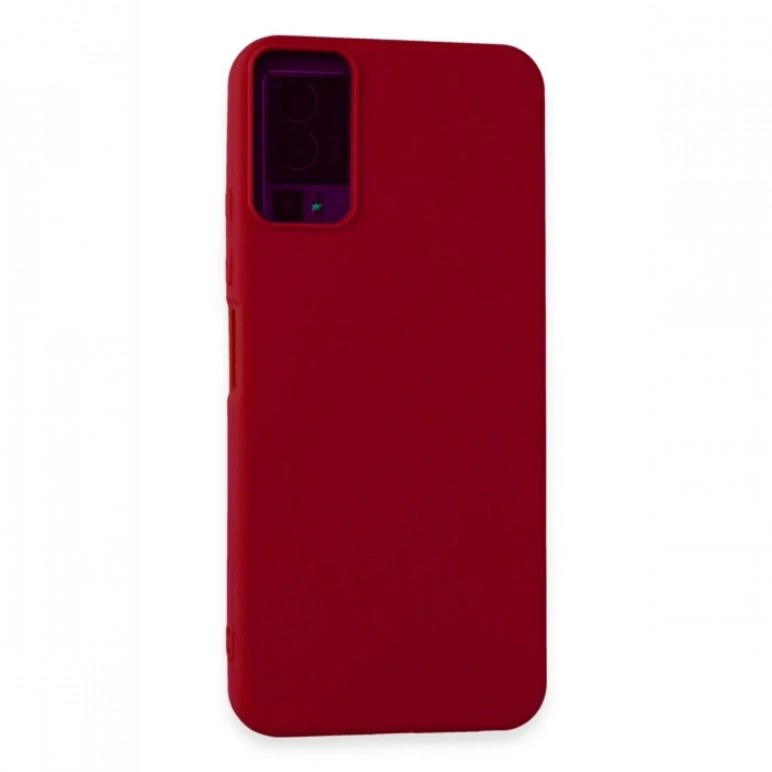 General Mobile GM 23 Kılıf First Silikon - Kırmızı