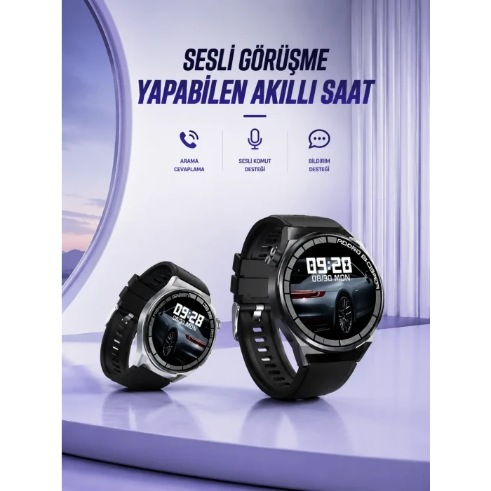 GT8 AKILLI SESLİ GÖRÜŞME YAPABİLEN SAAT