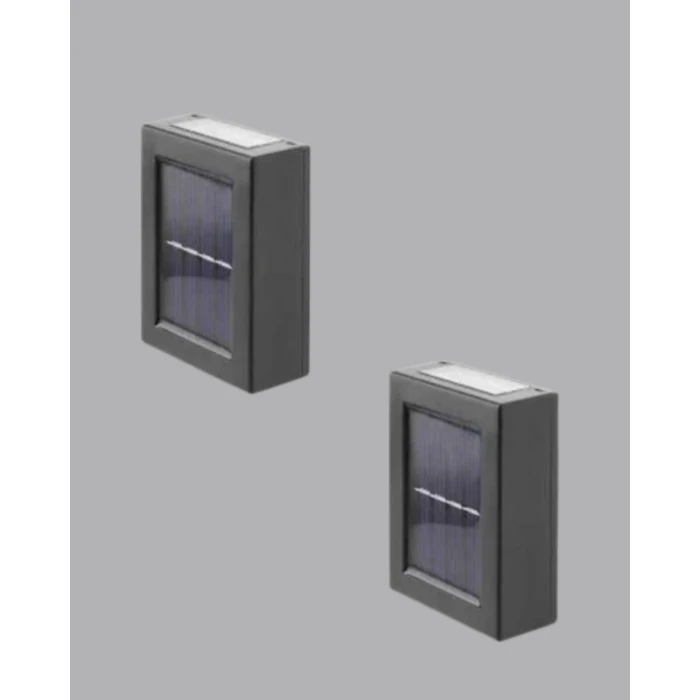 Güneş Enerjili LED Duvar Aydınlatması